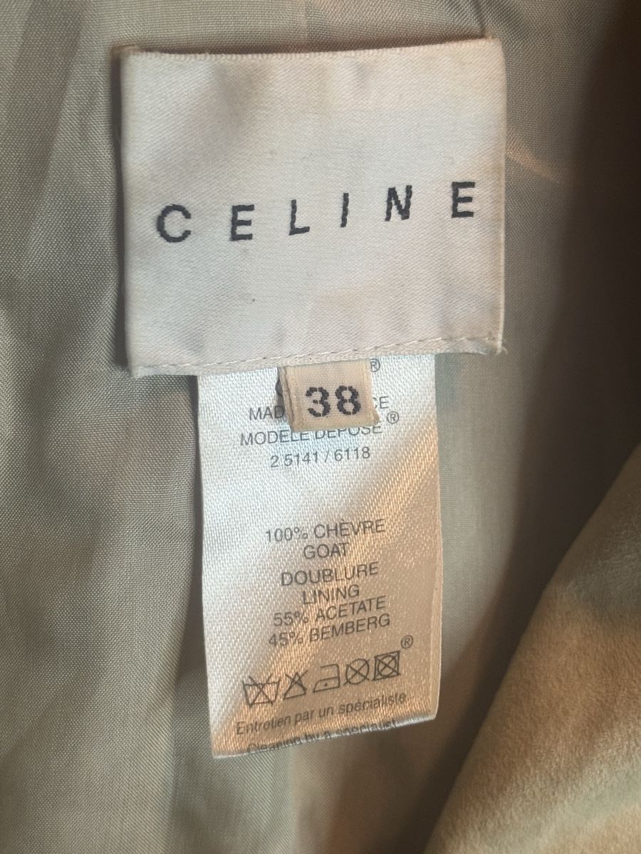 Celine Vestes: Celine goat leather suede jacket – D'occasion à Montreux par Yss_Boutiqu3 2
