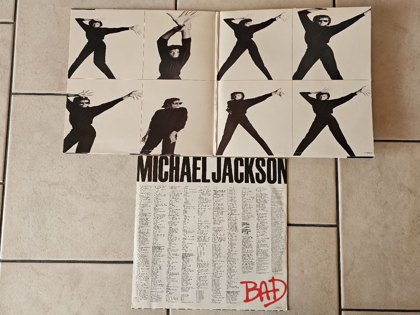 Schallplatten: Michael Jackson  -  Bad  /  1987 Schallplatte – Gebraucht aus Schneisingen von backstore24 3