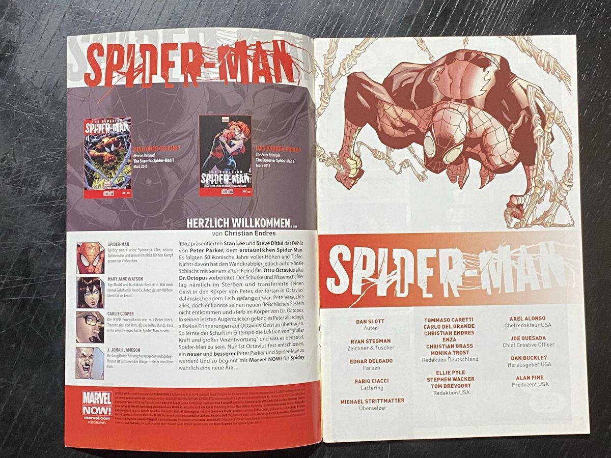 Fumetti: Spider-Man Comic Nr.1 REVOLUTION  2013 Top! – Usato da Zuerich venduto da SonderArt-Wertgut 2