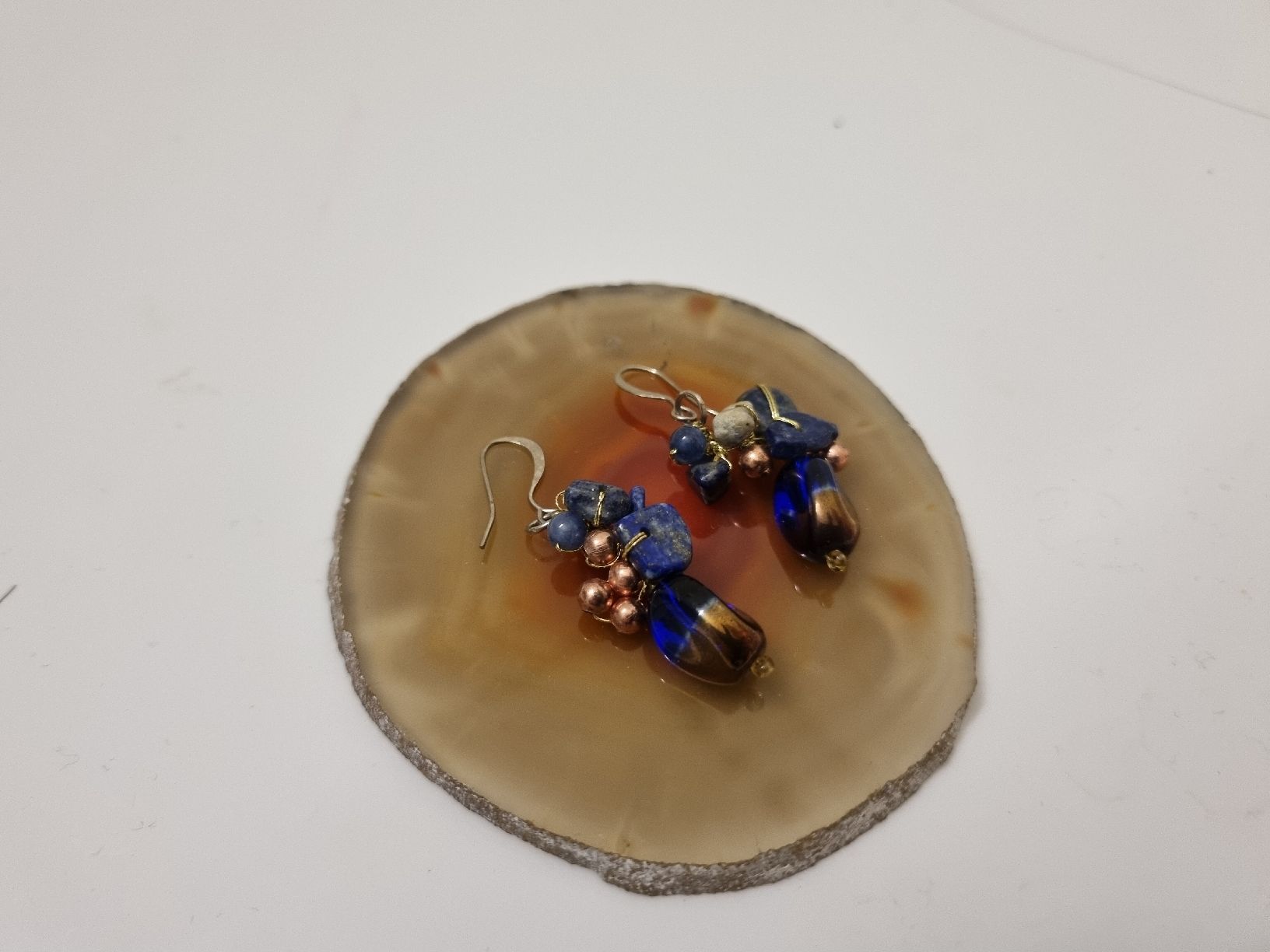 Orecchini pendenti & Orecchini a lobo: Boucles d'oreilles Lapis-lazuli – Nuovo (secondo la descrizione) da Onex venduto da 0phee_lit 1