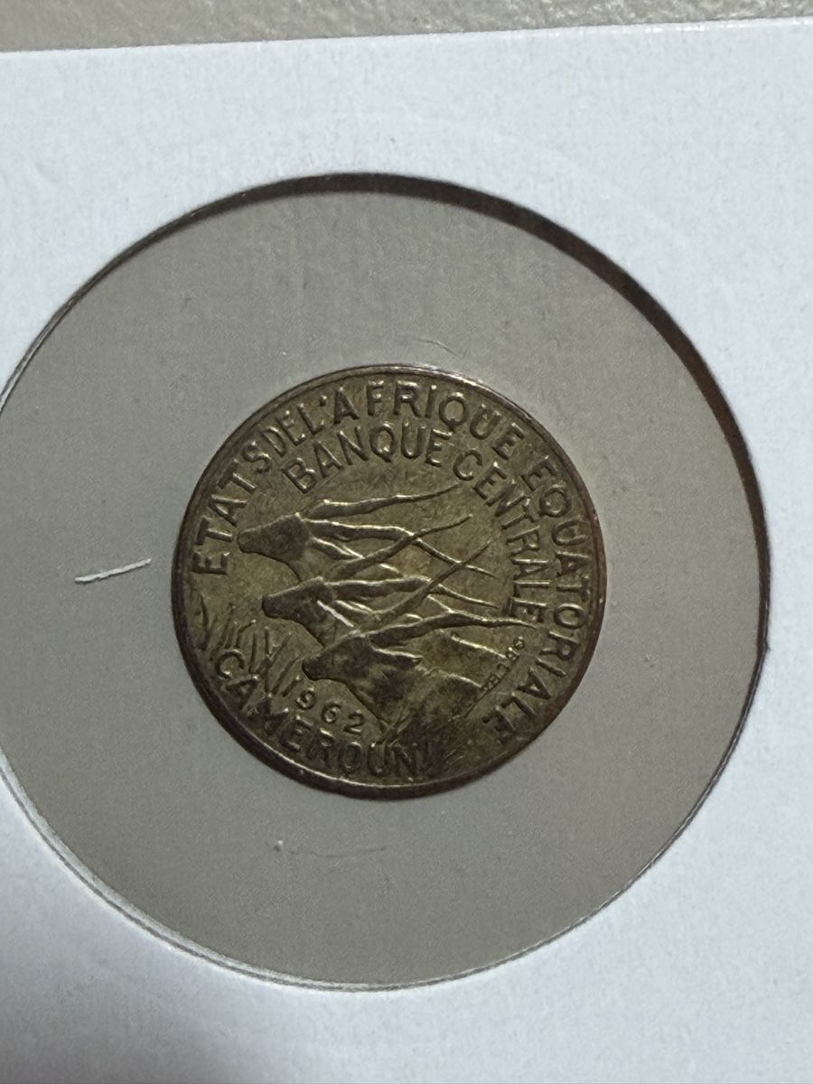 Tutti le monete: Cameroun - 5 francs - 1962 – Usato da Payerne venduto da Mike1682 1