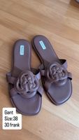 Brown Womens Flipflops Gant Size 38 Braune Damen-Flip-Flops
