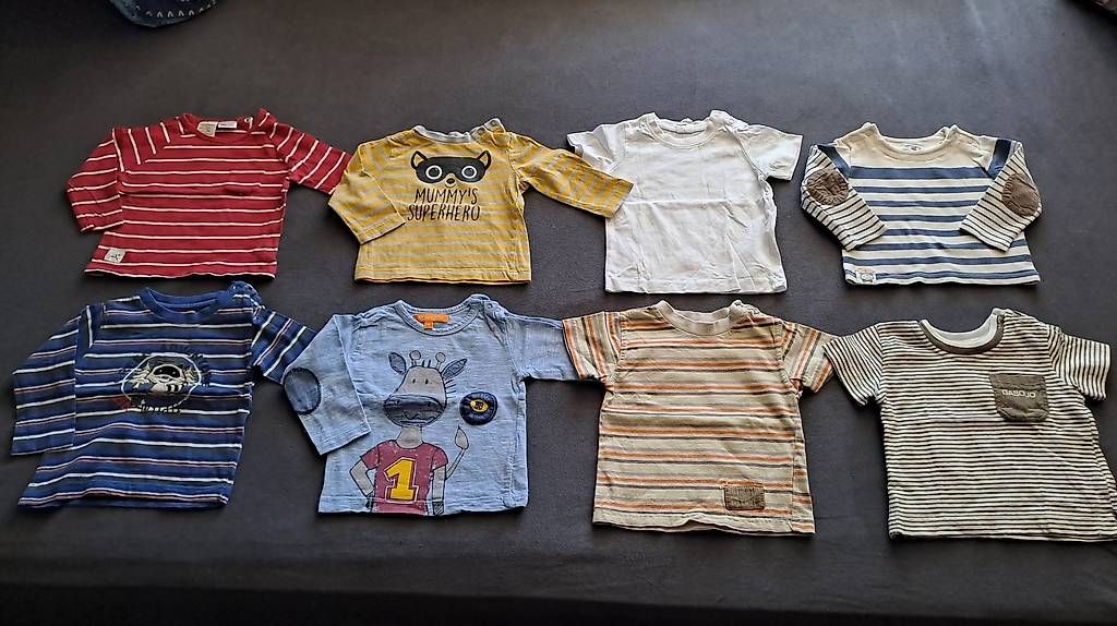 Camicie, T-shirt & Polo: Kleiderpaket Shirts Gr.68 – Usato da Oberrieden venduto da Raja011