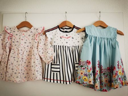 3 Sommerkleider für 1Y, Orchestra,John Lewis,Terre de Marins