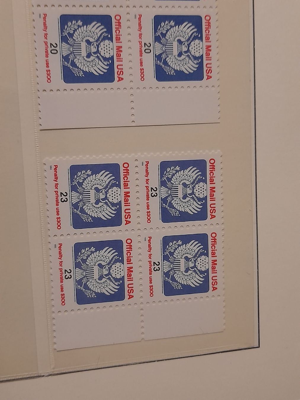 Alle Briefmarken: Briefmarken Sammlung USA, "Official Mail", komplett. – Neu und originalverpackt aus Winterthur von Ufff512 4