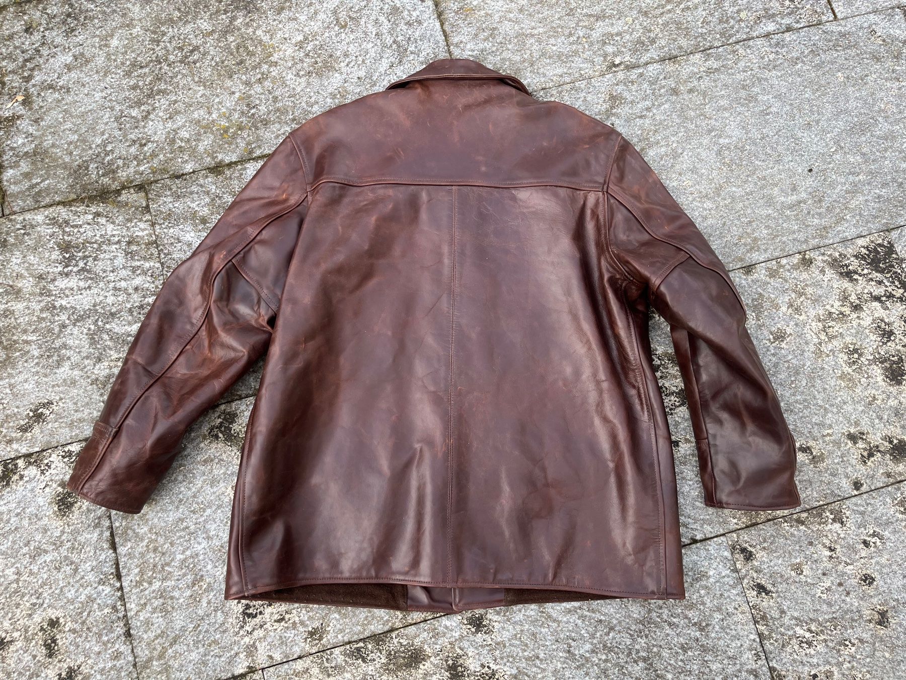 Giacche: Aero Leather Lederjacke Vintage Oldtimer Pferdeleder – Usato da Bottmingen venduto da Puffsack 1