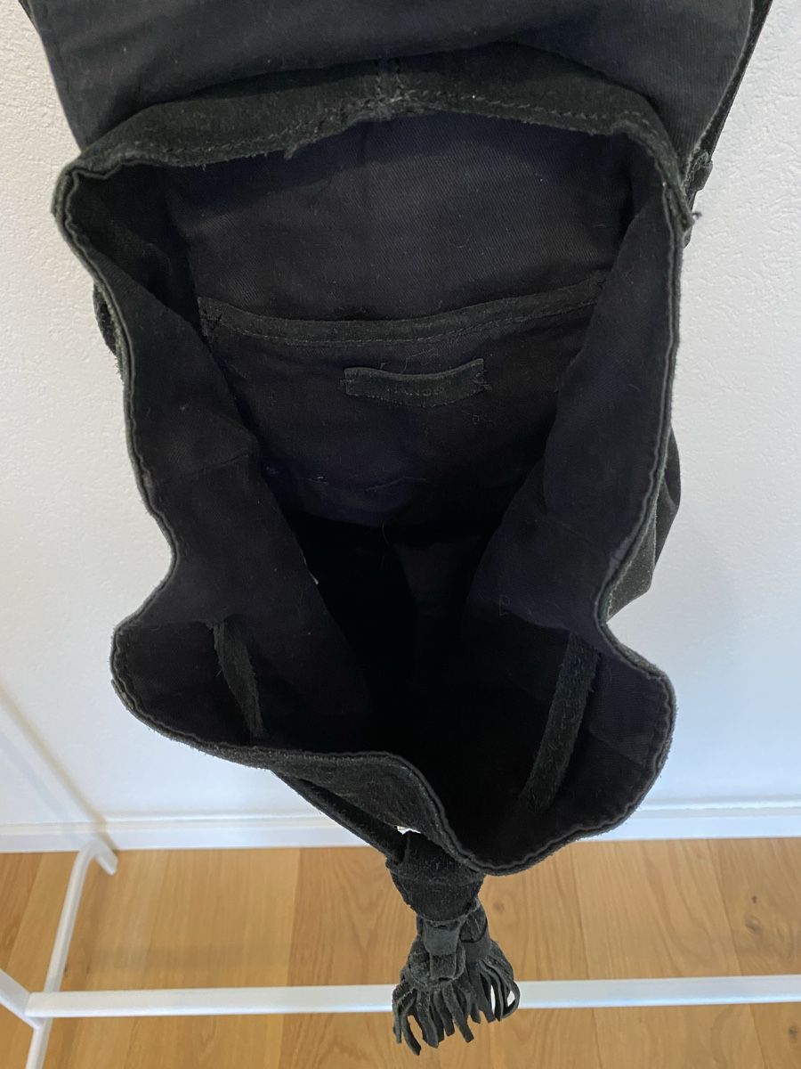 Zara Rucksäcke: Wildleder Rucksack schwarz – Gebraucht aus Wetzikon ZH von purple_44 3