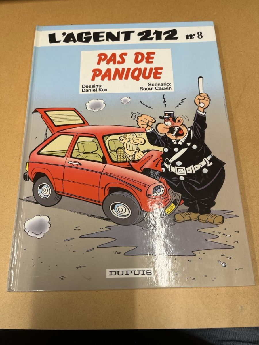 Fumetti: L’agent 212 n.8 pas de panique  – Usato da Onnens FR venduto da Daniel333