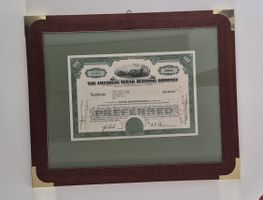 Original Aktie American Sugar Refeinery Company