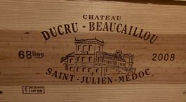 6er Holzkiste Chateau Ducru Beaucaillou 2008