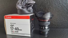 Canon EF 17-40mm f/4L USM Weitwinkel Zoom Objektiv - Top ...