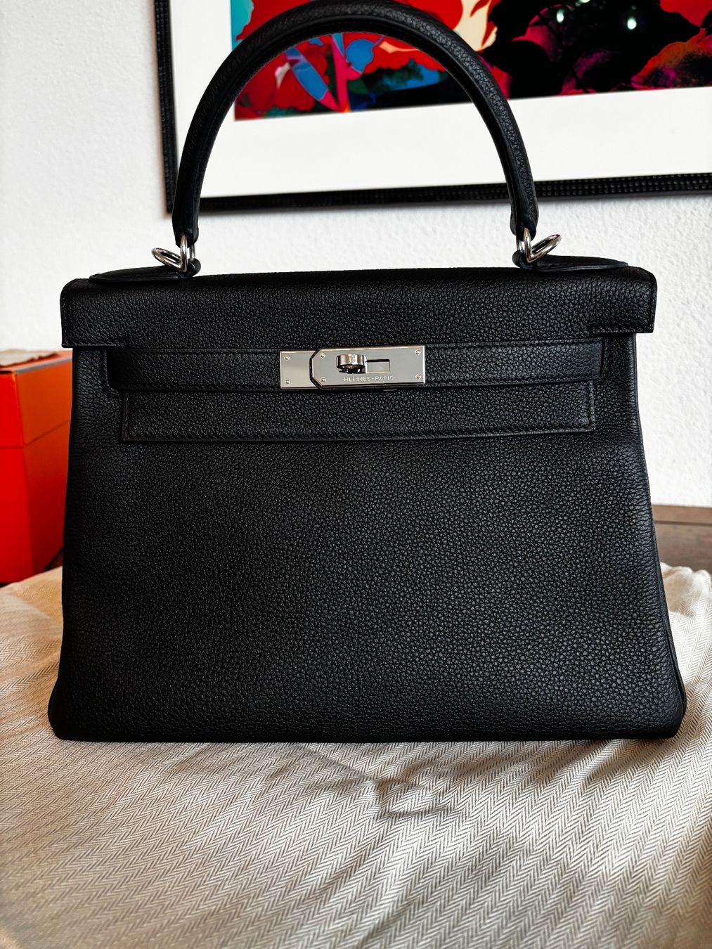 Hermès Taschen: Original Hermès Kelly 28 - like new - full set – Neu (gemäss Beschreibung) aus Uitikon-Waldegg von derlon