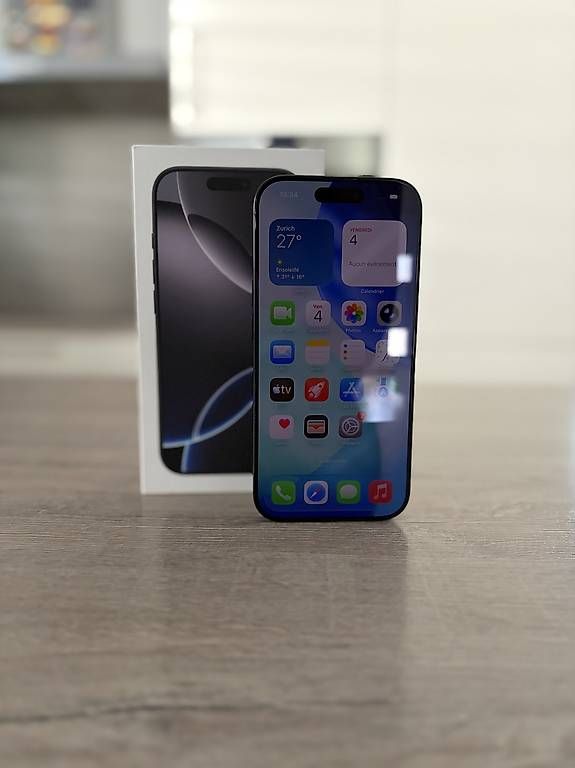 Apple Portables: iPhone 16 Pro 128GB noir – Neuf (Voir description) à Muraz (Collombey) par Tiagoveiga20