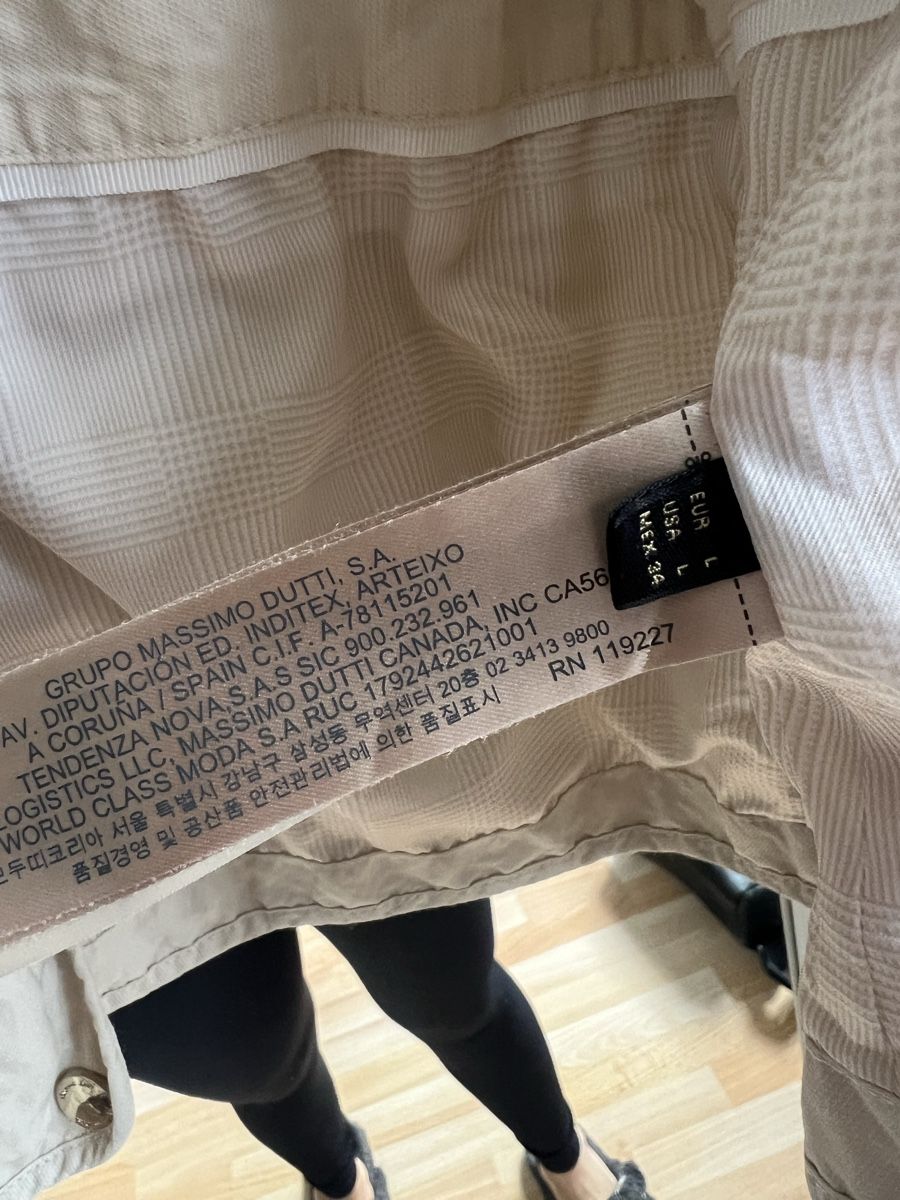 Massimo Dutti Giacche: Massimo Dutti Jacke, beige, Grösse L – Usato da Liebefeld venduto da nat_h5l8 3