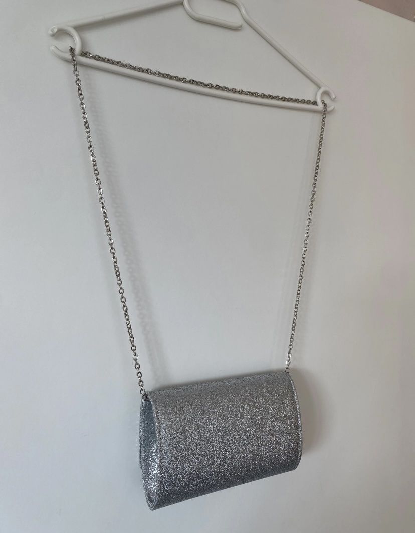 Borse da donna: Clutch - Silber, Glizer - Marke: Mascara – Nuovo (secondo la descrizione) da Düdingen venduto da ari_obe 2