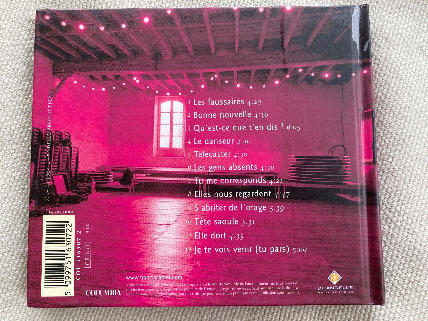 CDs: CD,  Francis Cabrel, Les Beaux Dégâts – Gebraucht aus Baden von Yoyo1 1