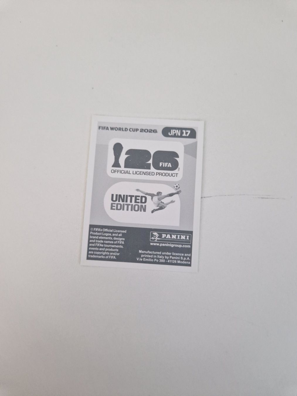 Panini Carte collezionabili: Panini Sticker JPN17 – Nuovo (secondo la descrizione) da Stüsslingen venduto da white_angel86 1
