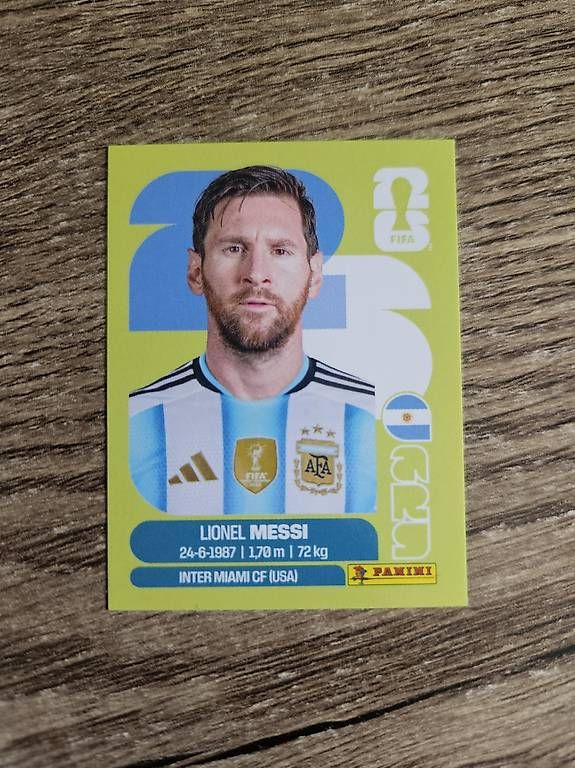Panini Carte collezionabili: Panini 2026 Messi – Usato da Muttenz venduto da Shimoon