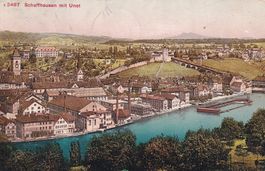 Schaffhausen mit Unot 1911