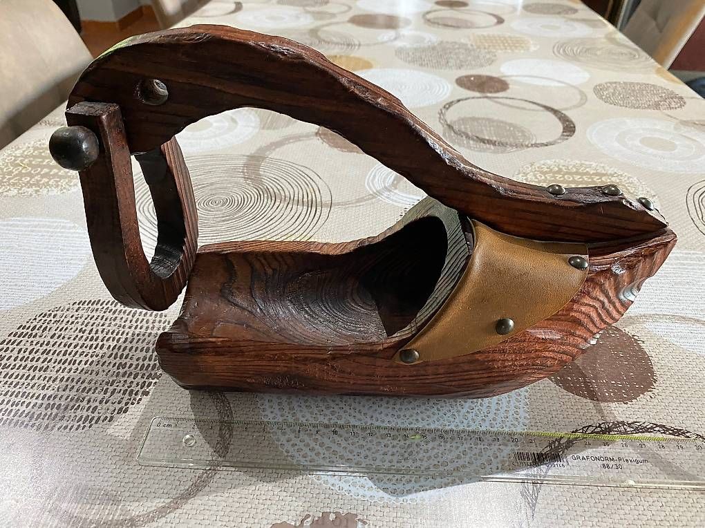 Tutte le decorazioni: Porta bottiglia in legno – Usato da Castel San Pietro venduto da sab_lj2d 1