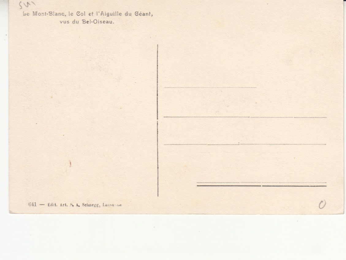 Cartoline postali: Bel Oiseau, Aussicht, ca. 1915 – Usato da Bürglen TG venduto da StampGraf 1