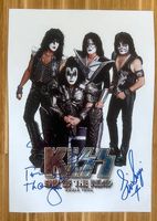 Autogramm "KISS"
