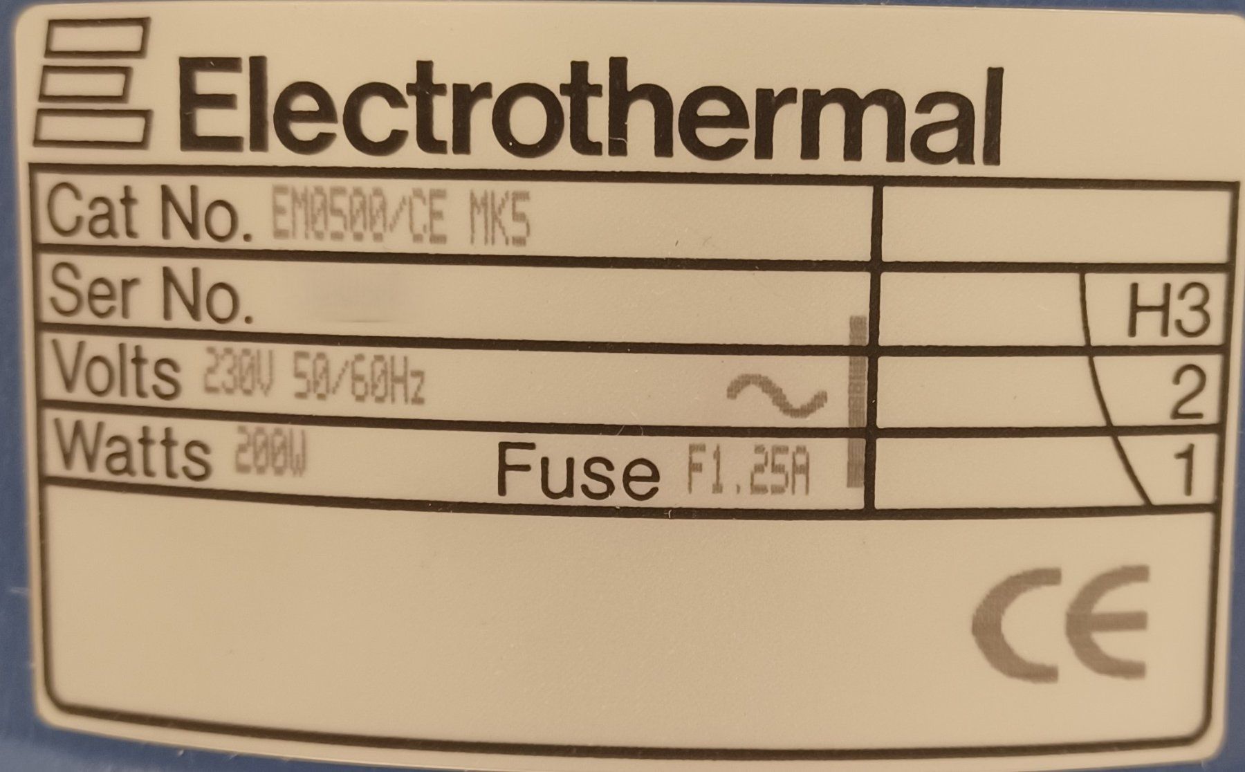 Accessori da laboratorio: Electrothermal Electromantle EM0500/CE MK5 – Usato da Niederdorf venduto da LeptonAG_Labor 8