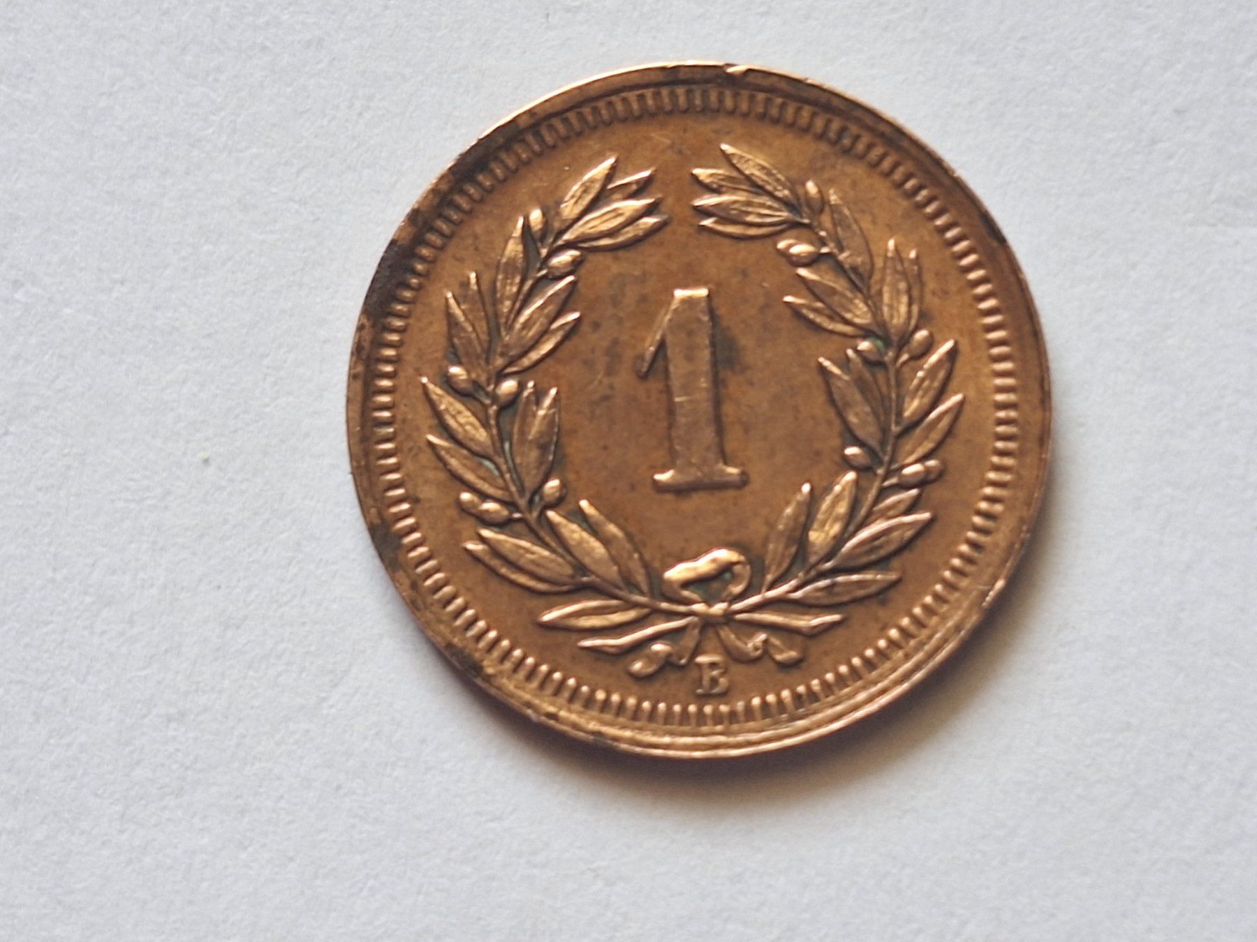 Tutti le monete: 1ct 1933 – Usato da Couvet venduto da zeze03 1