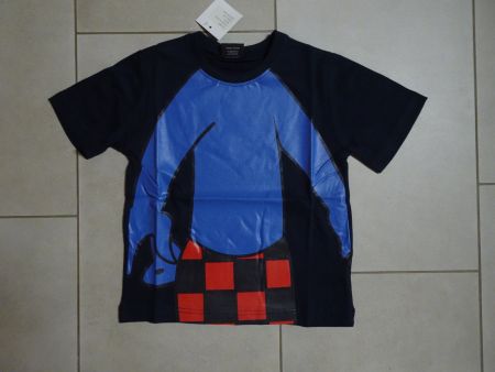 NEUES Globi T'shirt blau 100% Baumwolle Gr. 104 - G1281
