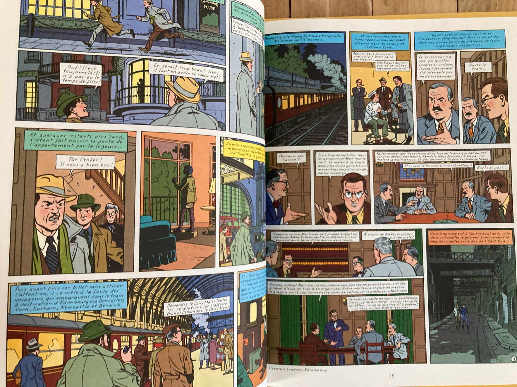 Fumetti: BLAKE & MORTIMER-L'affaire Francis Blake-EO 1996 – Usato da vaumarcus venduto da Nicolasorel 7