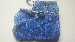 Bettfinken selbstgestrickt Gr. ca. 30