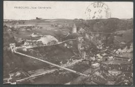 Carte P de 1912 ( Fribourg / Vue générale )