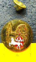 HERBSTMESSE BASEL PIN GEPRÄGT GOLDIG