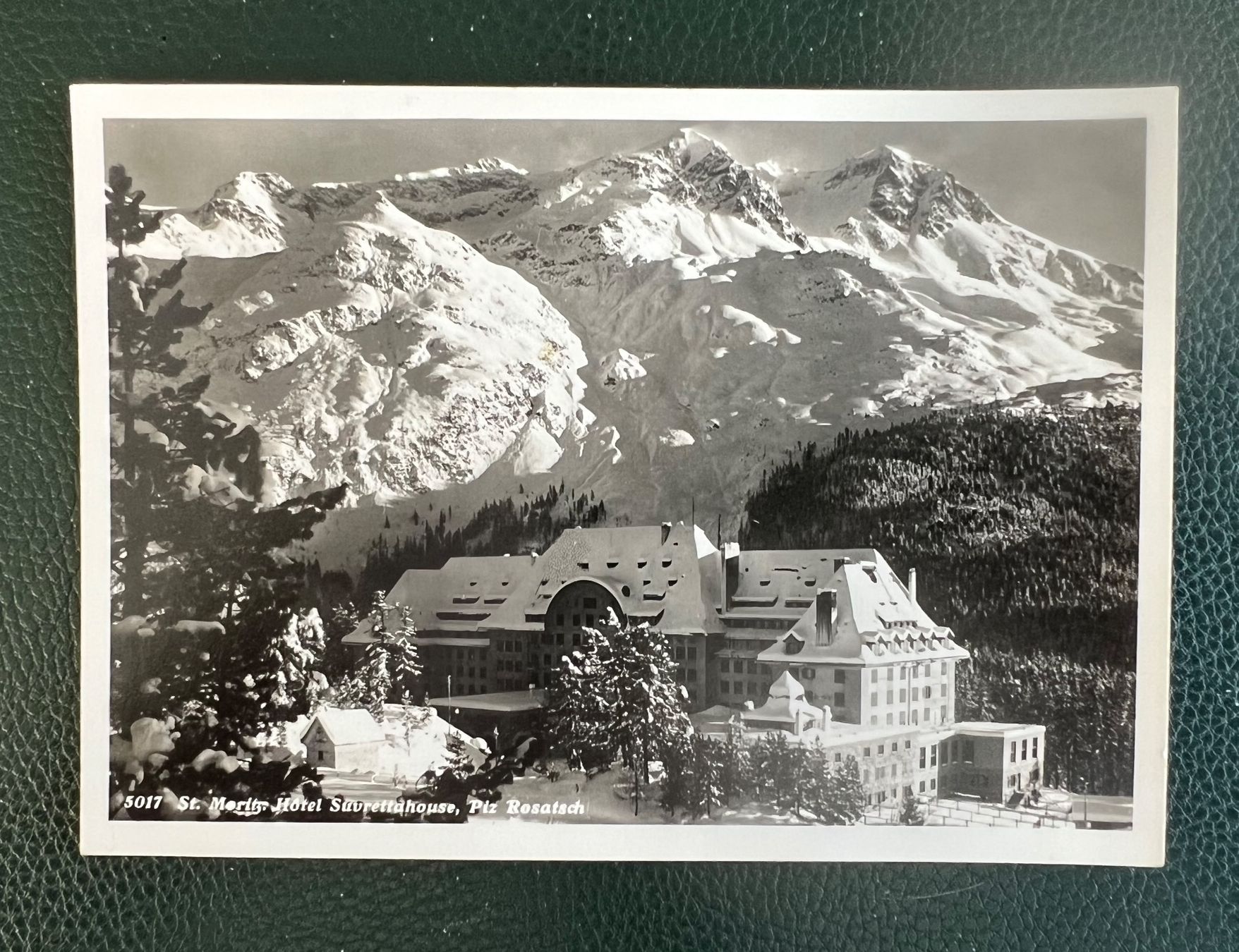 Cartoline postali: Ansichtskarte St. Moritz  Hotel Suvrettahaus – Nuovo (secondo la descrizione) da Grueningen venduto da ant_qb8l