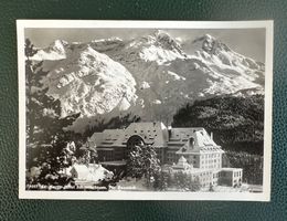 Ansichtskarte St. Moritz  Hotel Suvrettahaus
