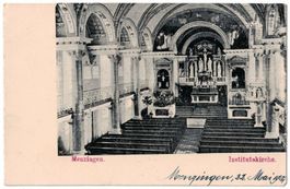 Menzingen, Institutskirche, datiert 1904