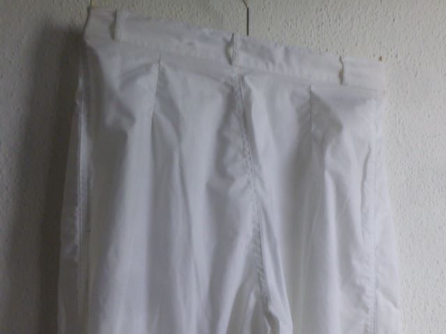 Pantaloni: Hose Weiss Gr. 42 Baumwolle – Usato da Hinwil venduto da Glasperlen 2