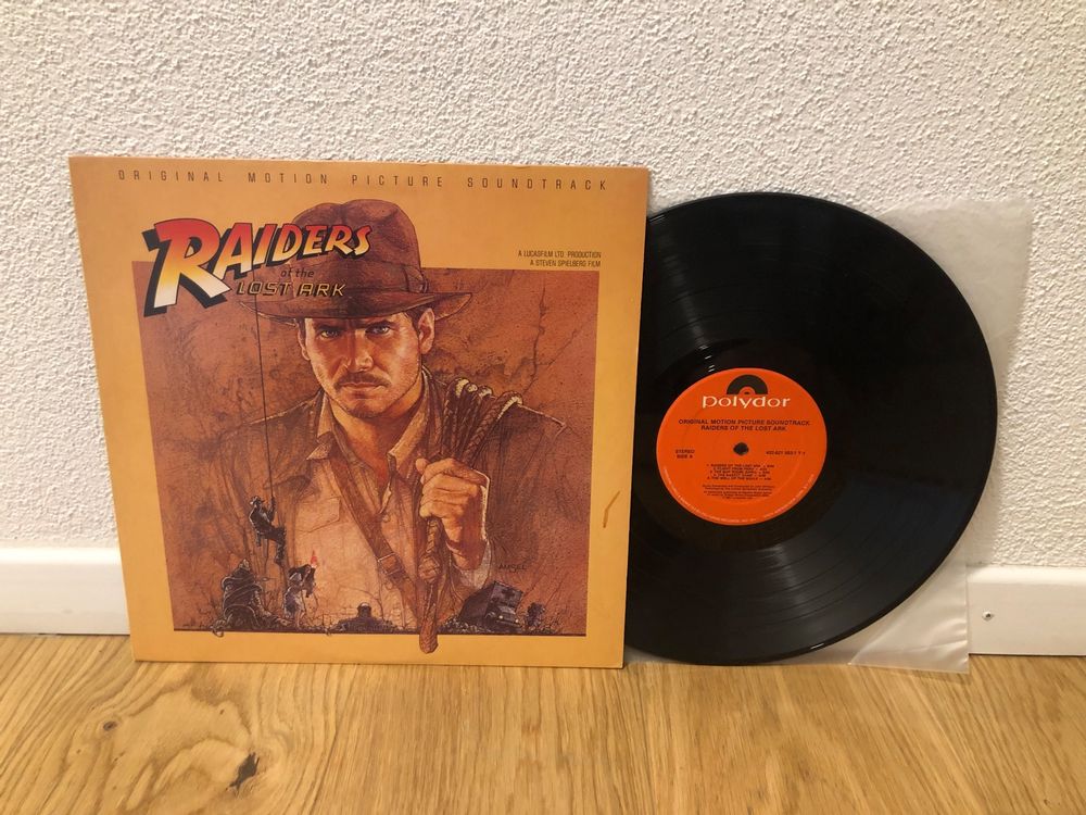 INDIANA JONES - RAIDERS OF THE LOST ARK SOUNDTRACK LP (Gebraucht) in ...