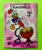BRIEFMARKEN AUS  Dominica Internationales Jahr des Kindes 