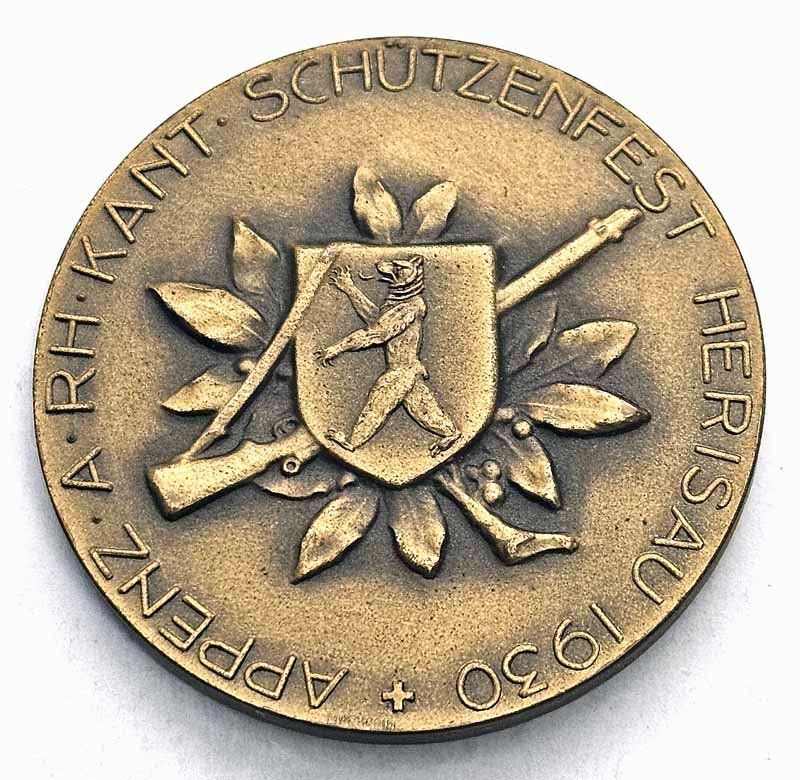 Medaglie: Schützenmedaille Appenzell "1930" – Usato da Zug venduto da urzeit 1