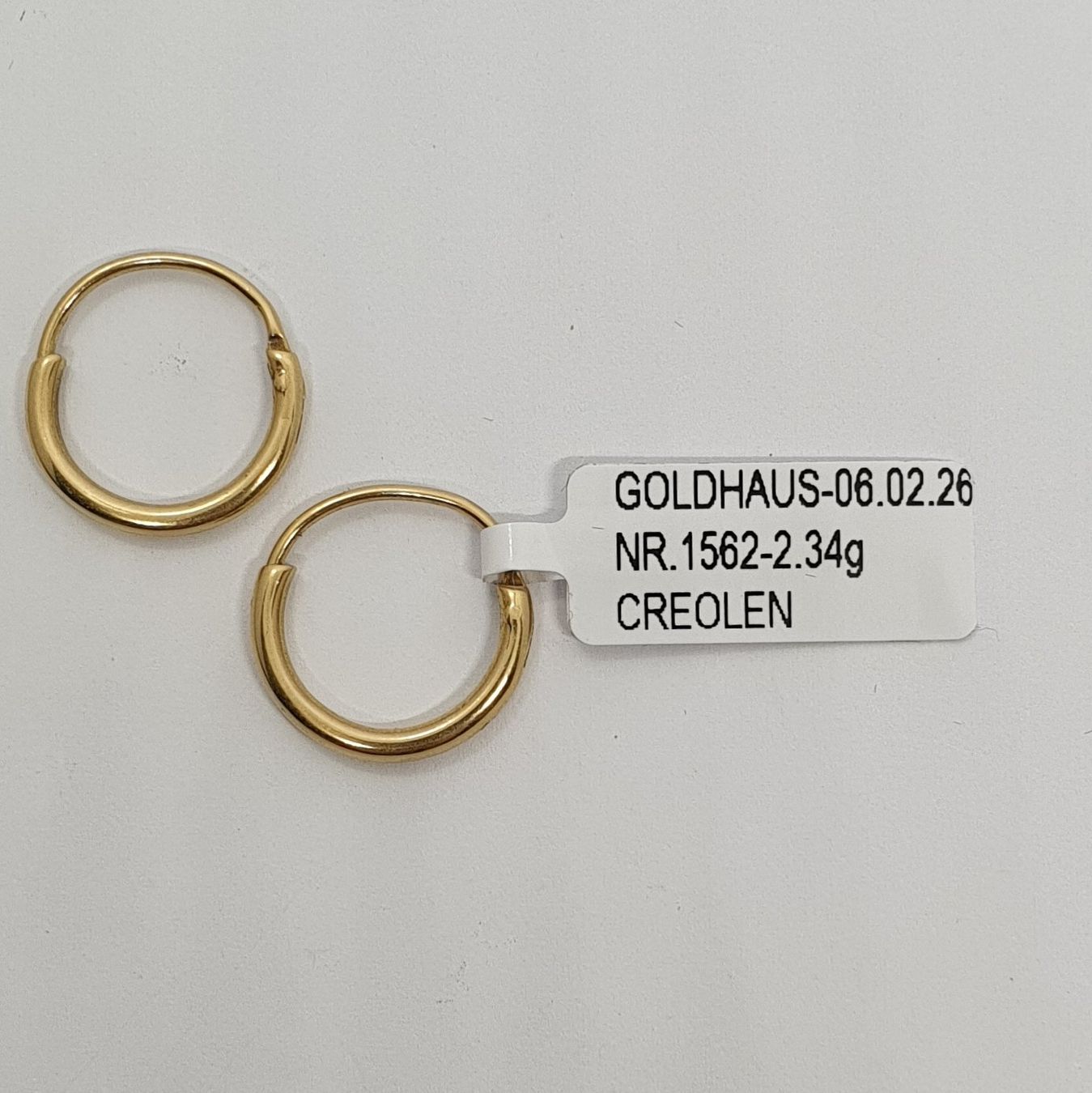 Orecchini pendenti & Orecchini a lobo: Echt 18K Gold Creolen – Usato da Luzern venduto da Goldhaus-Luzern 3