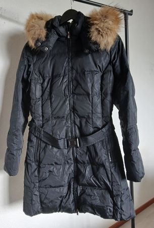 Doudoune à capuche Motivi noire Taille S