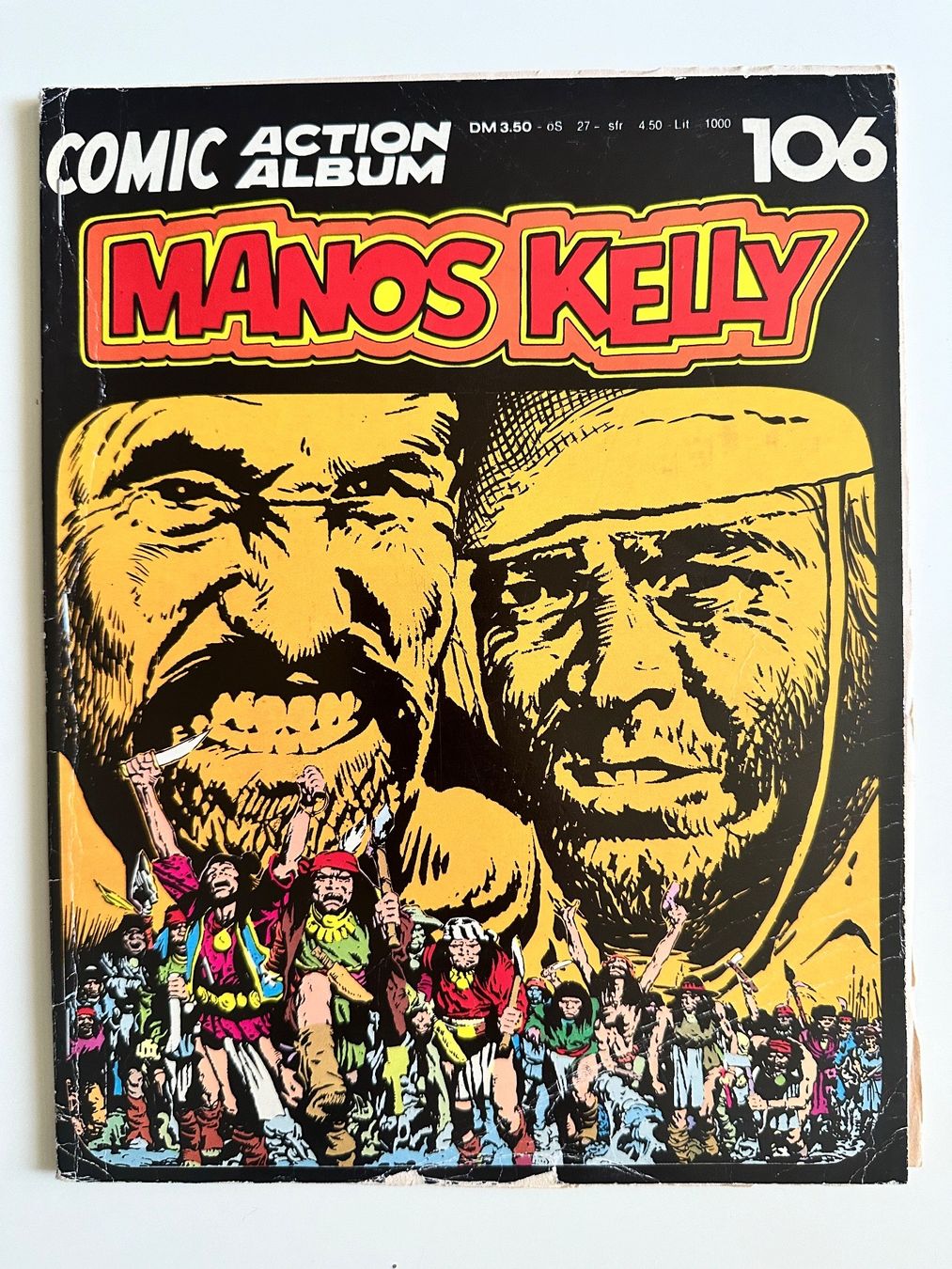 Fumetti: COMIC ACTION ALBUM 106 - MANOS KELLY – Usato da Münsingen venduto da Ganjam