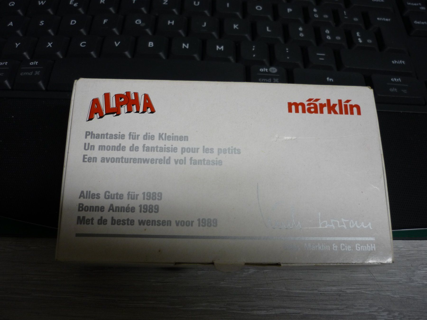 Locomotive Märklin Alpha, Z 1989 Set de wagon de collection! (Neuf avec ...