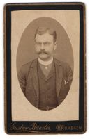 Fotografie Gustav Baader, Krumbach, Graf