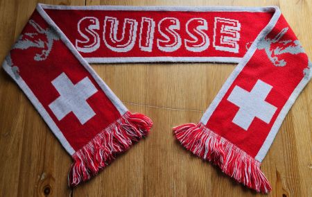 Schweiz Schal EURO 2008 Fussball Schweizer Nati WM