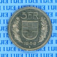 CHF___5.00 1989 -vz 5 Franken