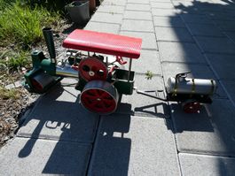 Wilesco D365 Dampfwalze mit Wasserwagen – Defekt ab 1.–