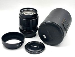 Konica Hexanon AR 85mm F1.8 / 1.8 EE-Version + Insekt?