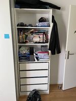 IKEA PAX Regal offen mit 4 Schubladen, 75cm breit